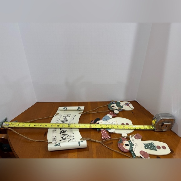 Cottagecore snowman hanging decoration vintage - Picture 5 of 5